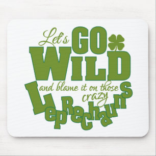 Leprechaun aangepaste mousepad muismat