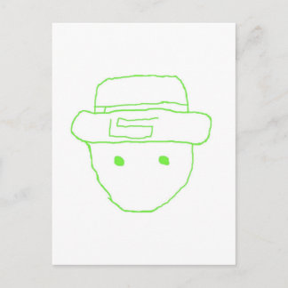 Leprechaun Amateur Sketch Briefkaart