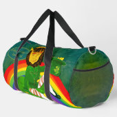 Leprechaun Arc en ciel Imprimer Couper le sac à co (Coin droit)