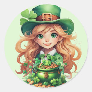 Leprechaun autocollant