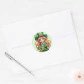 Leprechaun autocollant (Enveloppe)