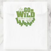 Leprechaun autocollants personnalisés (Sac)