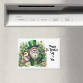 Leprechaun Avec Aimant Chien (In Situ (Lave-vaisselle))