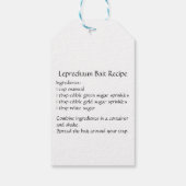 Leprechaun Bait Label Cadeaulabel (Achterkant)