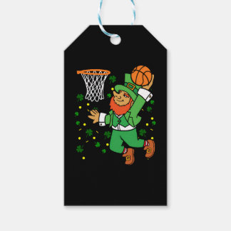 Leprechaun Basketball Dunk Saint Patrick's Cadeaulabel