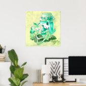 Leprechaun Belle Poster (Thuiskantoor)