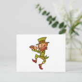 leprechaun briefkaart (Staand voorkant)