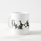 Leprechaun Cartwheel Koffiemok (Voorkant links)