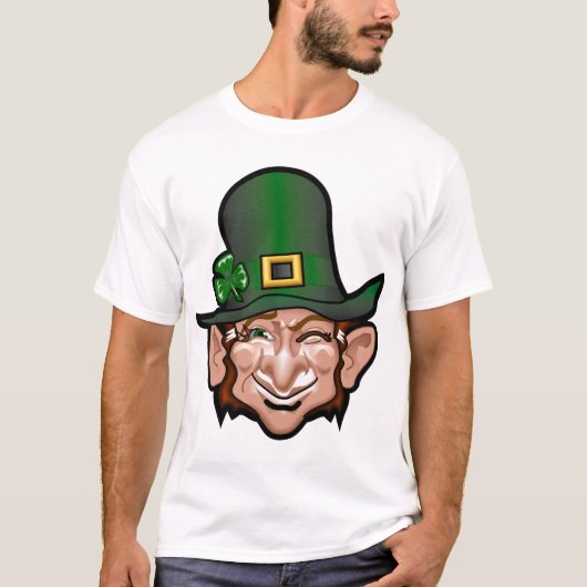 Leprechaun Clover T-shirt (Voorkant)