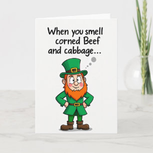 Leprechaun Cornedbeef kaart