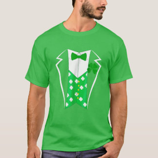 Leprechaun Costume Tuxedo St Patrick's Day for Boy T-shirt