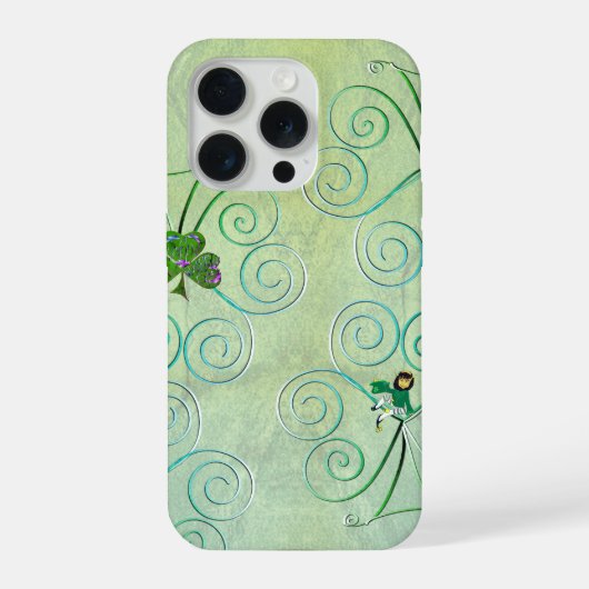 Leprechaun Dames iPhone Hoesje (Achterkant)