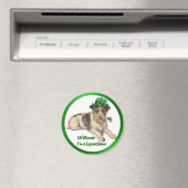Leprechaun Dog Magneet (Insitu (Vaatwasser))