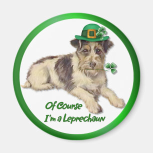 Leprechaun Dog Magneet