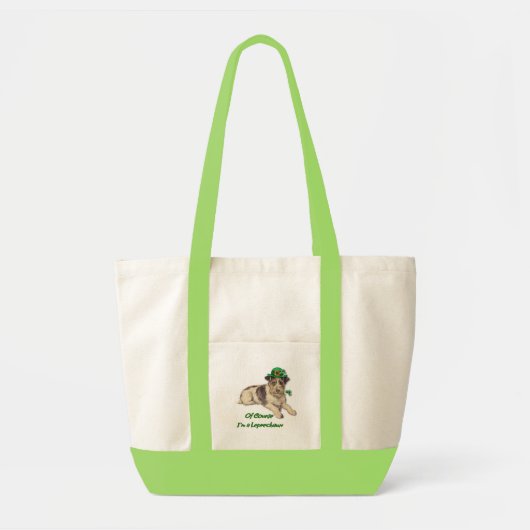 Leprechaun Dog Tote Bag (Voorkant)
