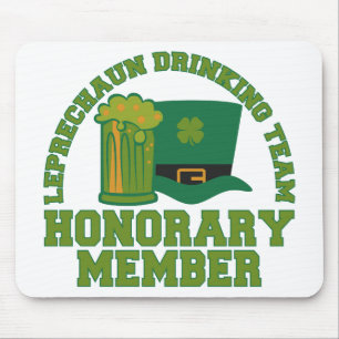 Leprechaun Drink Team mousepad Muismat