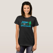 Leprechaun Drinking Irish St Patricks Day Drinkin T-shirt (Voorkant volledig)