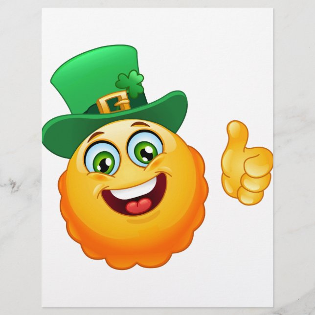 leprechaun emoji (Voorkant)