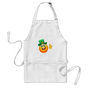 leprechaun emoji standaard schort