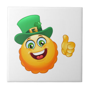 leprechaun emoji tegeltje