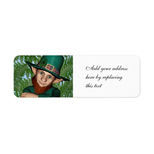 Leprechaun Etiket (Voorkant)