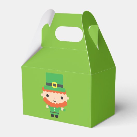 Leprechaun Favor Box Bedankdoosjes (Achterkant)