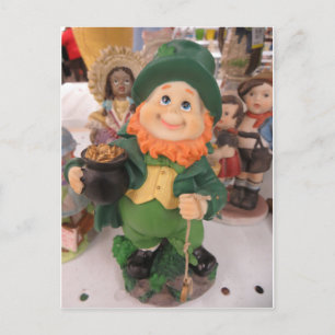 Leprechaun Figurine Briefkaart
