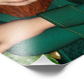 Leprechaun Foto Afdruk (Hoek)