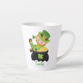 Leprechaun geluk latte mok