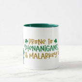 Leprechaun Gnome Prone aan Shenanigans Mok (Midden)
