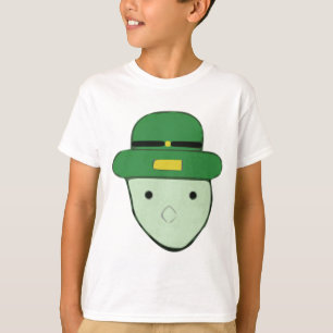 Leprechaun Green Colored Sketch Meme T-shirt