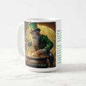 Leprechaun Groet Koffiemok (Voorkant links)