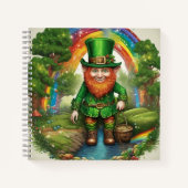 Leprechaun Hardcover Notitieboek (Voorkant)