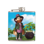 Leprechaun Heupfles (Voorkant)