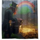 Leprechaun Hideaway Douchegordijn (Voorkant)