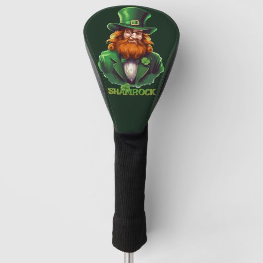 Leprechaun Hideaway Golfheadcover (Voorkant)