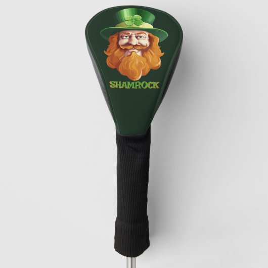 Leprechaun Hideaway Golfheadcover (Voorkant)