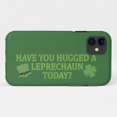 Leprechaun Hug aangepaste iPhone case (Achterkant (horizontaal))