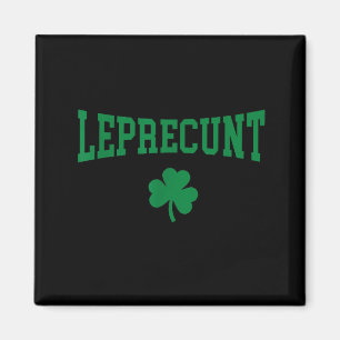 Leprechaun Iers St. Patrick's Day grappige shamroc Magneet