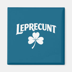 Leprechaun Iers St. Patrick's Day grappige shamroc Magneet