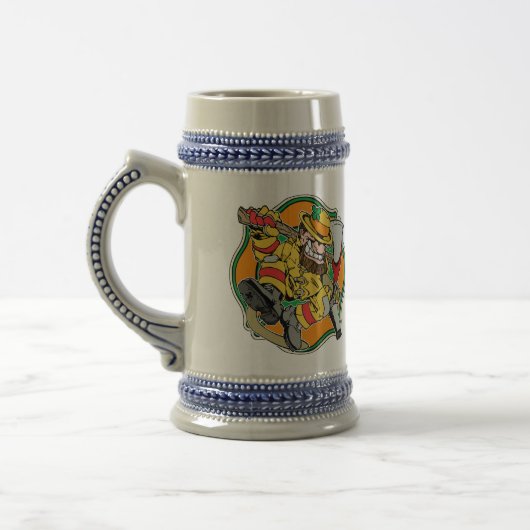 Leprechaun Irish Firefighter Bierpul (Links)