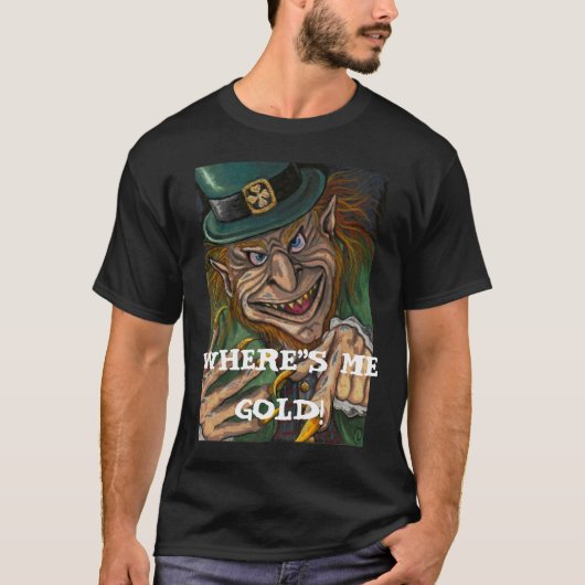 LEPRECHAUN Irish Shirt (Voorkant)