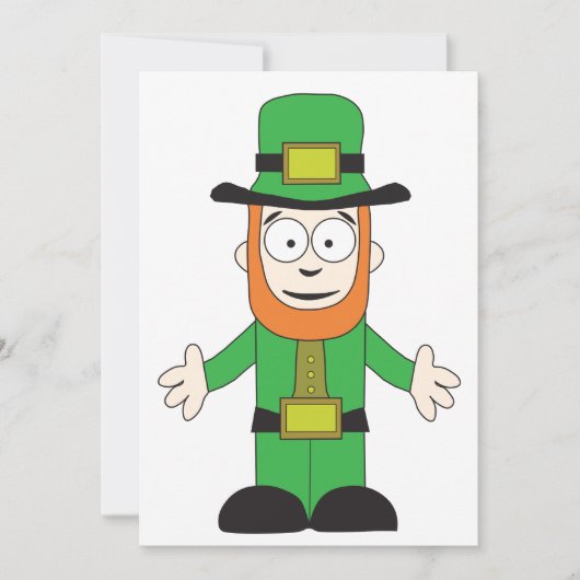 Leprechaun Kaart (Voorkant)