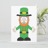 Leprechaun Kaart (Staand voorkant)