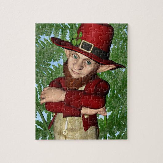 Leprechaun Legpuzzel (Verticaal)