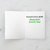 Leprechaun Leprecon Mugshot Kaart (Binnen)