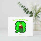 Leprechaun Magic Briefkaart (Staand voorkant)