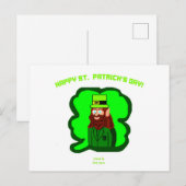 Leprechaun Magic Briefkaart (Voorkant / Achterkant)
