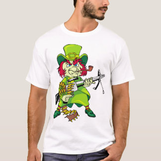 Leprechaun met Pistool T-shirt