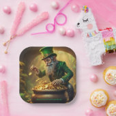 Leprechaun Papieren Bordje (Feest)